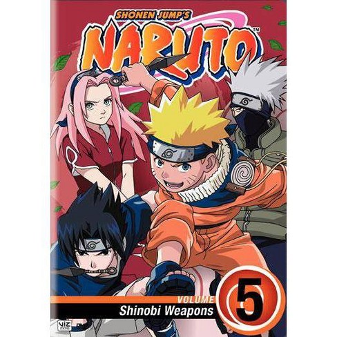 Naruto Volume 5: Shinobi Weapons (dvd)(2006) : Target