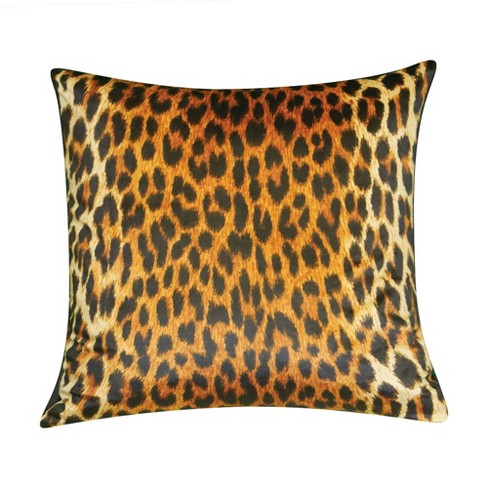 Leopard throw online pillow