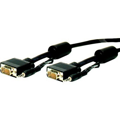 Comprehensive Standard HD15P-P-3ST/A A/V Cable - 3 ft A/V Cable - First End: 1 x 15-pin HD-15 Male VGA, First End: 1 x Mini-phone Male Stereo Audio