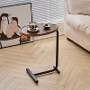 NicBex C Shaped Side Table Simple Modern Coffee Table Small Sofa Side Table for Bederoom and Living Room - 2 of 4