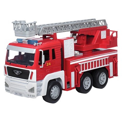 red fire engine toy