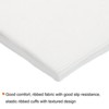 Unique Bargains Cotton Elastic Knitted Stretchy Fabric Knit Rib Stretch Tape Cuff Sleeve Waistband - 4 of 4