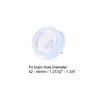 Unique Bargains Rubber Clear Hanging Ring Bathtub Kitchen Drain Stopper - 4 of 4