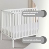 VYNXARIA 3-in-1 Convertible Island Crib White - 4 of 4