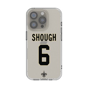 NFL New Orleans Saints Players Game Tactic Clear Cell Phone Case for Apple iPhone - 1 of 4