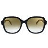 Alexander McQueen AM 300S 004 Womens Square Sunglasses Black 56mm - 2 of 3
