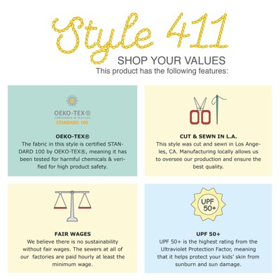 City Threads Usamade Swim Jammer For Boys And Girls, Upf 50+ Elf