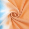 INSPIRE CHIC Women's Contrast Color Imitation Cashmere Ombre Fringe Soft Winter Warm Scarves 1Pc - 4 of 4