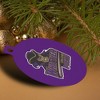 Whittier College Primary Logo Aluminum Holiday Christmas Tree Ornament - 4 of 4