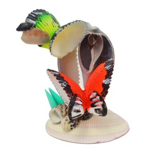 Beachcombers 4" Butterflies Figure Shell Art Coastal Beach House Decor Decoration - 1 of 1