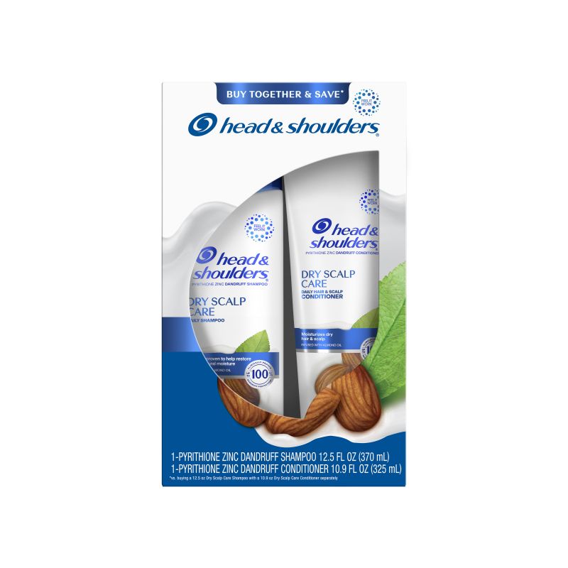 Head &#38; Shoulders Paraben Free Dry Scalp Care Shampoo and Conditioner Bundle Pack - 23.4 fl oz/2ct, 3 of 16