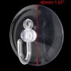 Northlight Pack Of 6 Clear Suction Cups With Hook 1.25 : Target