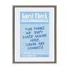 Kate & Laurel All Things Decor 18"x24" Liquor and Cowboys Framed Canvas by Honey Island Studio Gray - 2 of 4