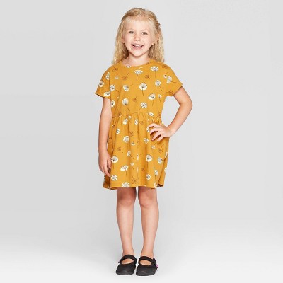 gold t shirt dress