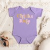 The Juniper Shop Chicks Rule Colorful Baby Bodysuit - 2 of 2