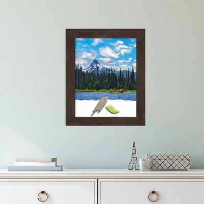 Fresco Dark Walnut 11x14 Wood Wall Picture Frame