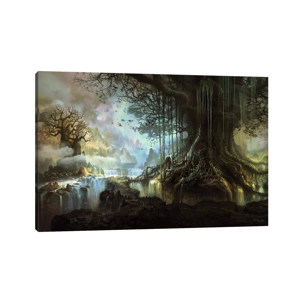 iCanvas 12"x18" Tree of Life by Ferdinand Ladera Canvas Print Wall Art