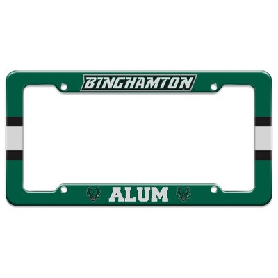 Binghamton University Alumni License Plate Tag Frame