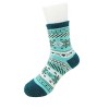 Wrapables Children's Thick Winter Warm Wool Socks (Set of 6), Snowflakes, M - 2 of 4