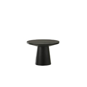 Best Master Furniture, Terra Transitional Round End Table with Pedestal Base - 1 of 4