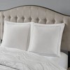 Elegant Duvet-style All-over Metallic Embroidered Jacquard Comforter Set,All Season Oversized Smooth Bedding Set,Cozy Textile fits Lux Bedroom Decor - 3 of 4