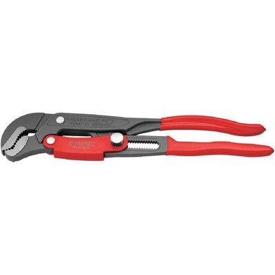 KNIPEX 83 61 010 S-Type Pipe Wrench with Rapid Adjustment 1" 330 mm, Spannweite 42 mm : KNIPEX
