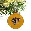 University of Vermont Secondary Mini Small Tiny Wood Christmas Tree Holiday Ornament - 3 of 4