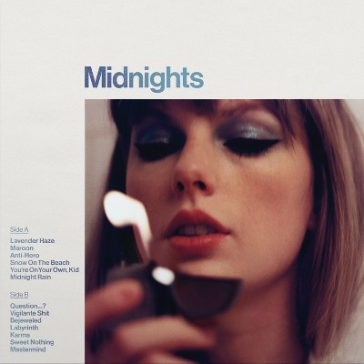 Taylor Swift - Midnights (Moonstone Blue Edition LP) (EXPLICIT LYRICS)  (Vinyl)
