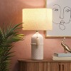 Large Assembled Ceramic Table Lamp White - Threshold™ - 3 of 4