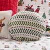 Meowy Christmas Ornament Pillow - 2 of 3