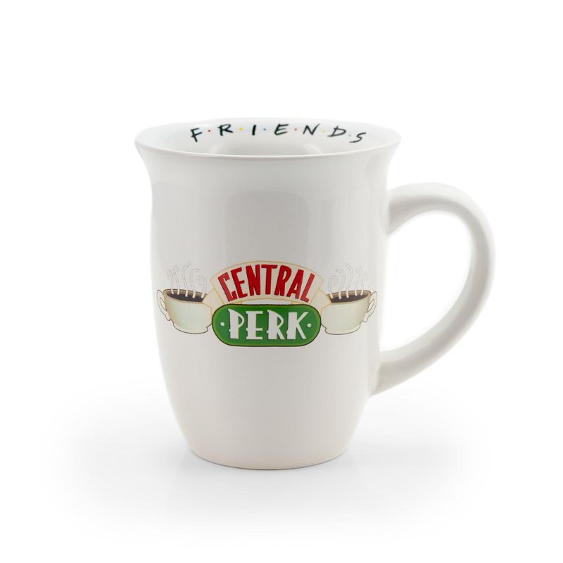 Silver Buffalo Friends Central Perk Flared Rim Collectible Ceramic Coffee Mug | Holds 16 Ounces, 1 of 7