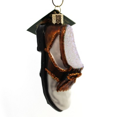 Old World Christmas 4.0 Inch Golf Shoe Glass Ornament Sport Tee Tree Ornaments