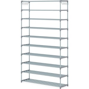 Tribesigns 10 Tiers Shoe Rack Shelf - 1 of 4
