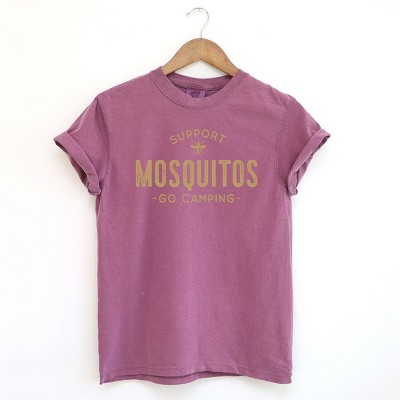 Simply Sage Market Women's Support Mosquitos Short Sleeve Garment Dyed Tee