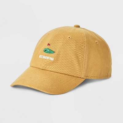 Men's Best Dad Baseball Hat - Goodfellow & Co™ Khaki
