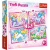 Trefl 4in1 Unicorns and Magic Kids Jigsaw Puzzle - 207pc - image 2 of 4