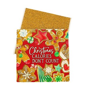 Coasterstone 4.25 In Calories Don't Count Coaster Sweet Ginger Gingerbread Coasters - 1 of 3