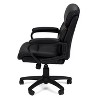 Simple Relax Standard Back Upholstered Office Chair, Black - 3 of 4