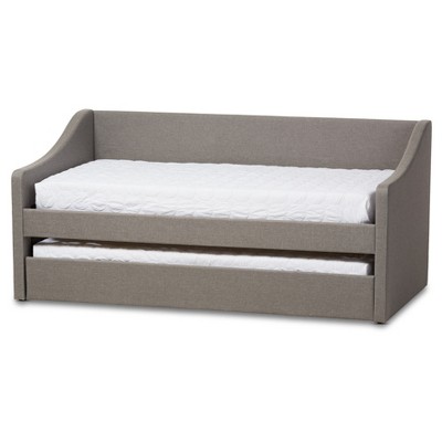 Barnstorm Modern And Contemporary Fabric Upholstered Daybed With Guest ...