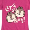 Girls' - Disney - Let's Go Nuts Fitted Short Sleeve Graphic T-Shirt - 2 of 4