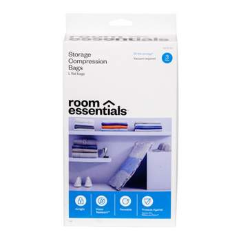 3 Large Compression Bags Clear - Room Essentials™