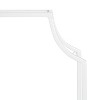 Kate & Laurel All Things Decor 18" Ciel Metal Wall Shelf White - 2 of 4