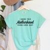 Simply Sage Market I Make This Motherhood Thing Look Easy Garment Dyed Tee - 2XL - Chalky Mint - 3 of 4