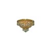 Elegant Lighting Century 4 light Gold Flush Mount Clear Royal Cut Crystal - 2 of 2