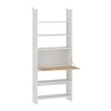 Famapy Freestanding Wall-Mounted Storage Cabinet with Anti-Tip Device in White - 4 of 4