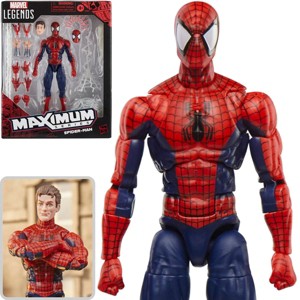 Marvel Legends Maximum Series Spider-Man, Deluxe Spider-Man Comics Collectible 6-Inch Action Figure; Amazing Articulation; Spectacular Accessories - 1 of 2