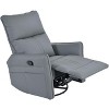 NicBex Recliner Chair Modern Rocking Chair with Side Pocket Swivel Accent Chair Glider Chair Comfy Chair for Living Room, Bedroom - 2 of 4