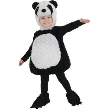 Halloween Express Toddler Panda Costume - Size 18-24 Months - Black