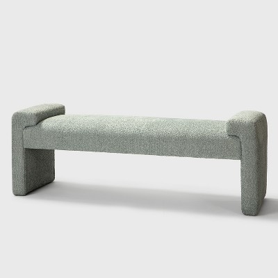 Johannes 58.5"W Transitional Bedroom Upholstered Bench | ARTFUL LIVING DESIGN