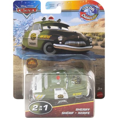 Disney Pixar Cars Color Change Sheriff